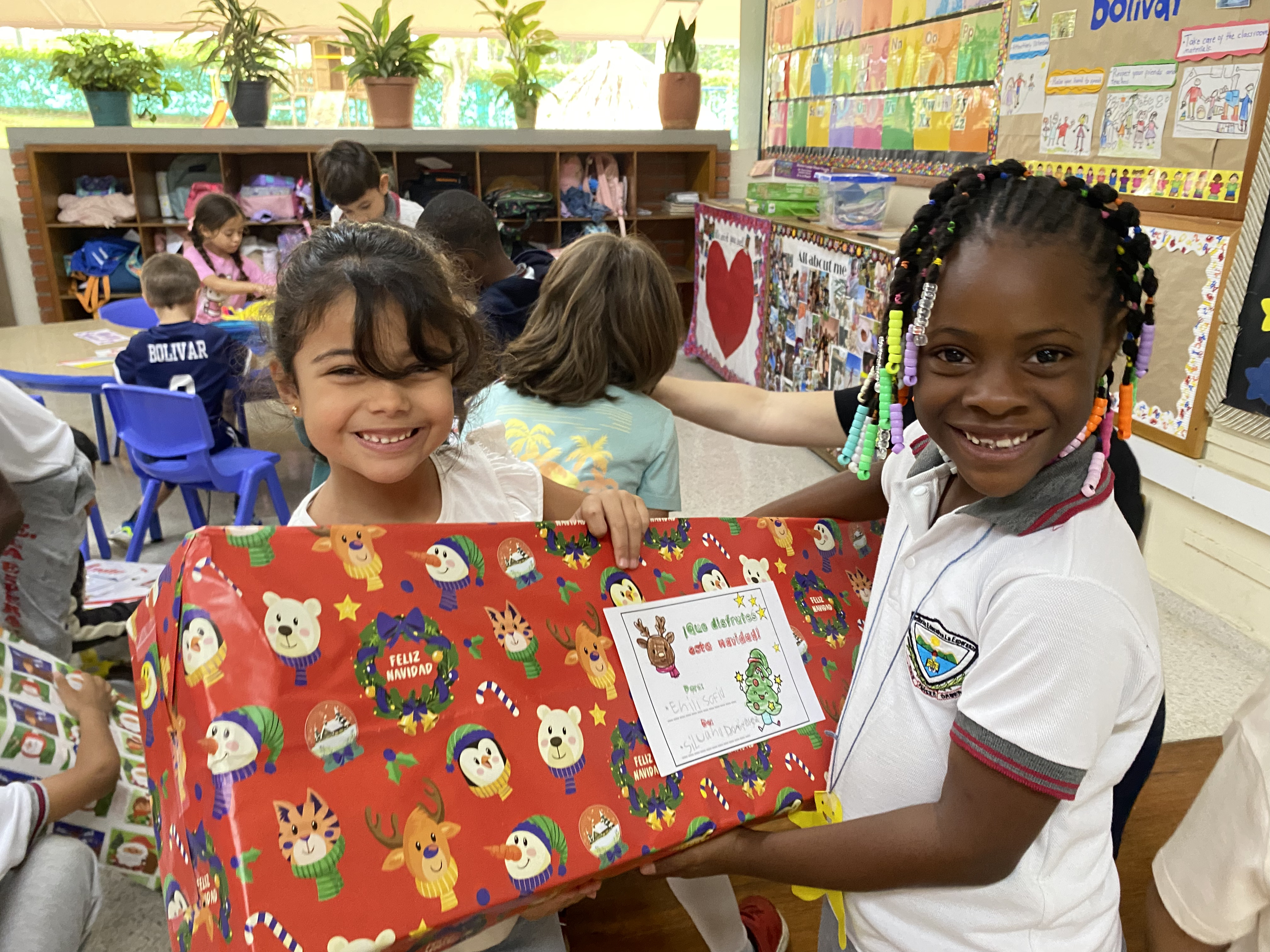 Foto de la iniciativa de regalos de Navidad